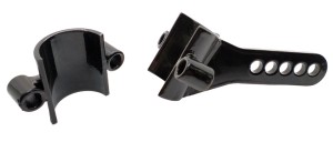 Limit Chain, Bracket, 1.5 in mount, Steel, Black Powder Coated, Each