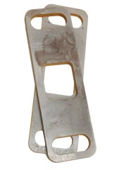 UCA Mount, 1/4 in Steel, Slugged Style, 6 in center to center, Pair