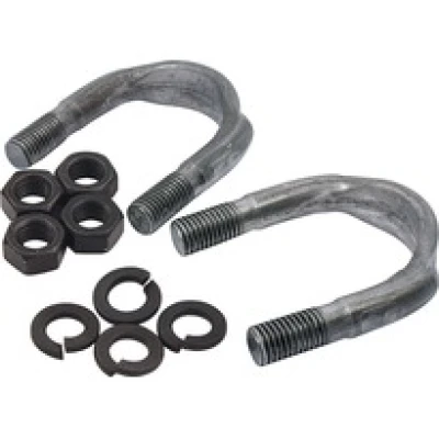 Universal Joint U-Bolt, Nuts / Washers Included, Steel, Natural, 1310 Series Yoke, 3-1/4 wide X 1-1/16 cap, KIT - PPMUBK-10