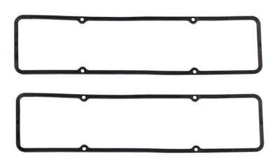 Valve Cover Gasket, 0.187 in Thick, Steel Core Silicone Rubber, Small Block Chevy, Pair - HOL585G