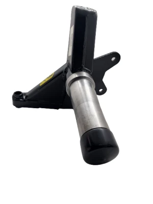 Spindle, Late Model, Warrior, 3.5/1.25, Driver Side, Steel, Black Powder Coated, GM K6141, 2006, Each - PPMW181