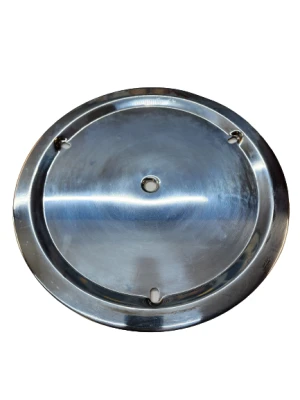 Mud Cover, Weld Style, Aluminum, Polished, Weld Wheels, 15 in Wheels, Each - PPM70-4514
