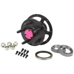 Wheel Hub Kit, Grand National, 5 x 4.75 in Wheel, 8 x 7.00 in Rotor, Steel, Black Oxide, Each.