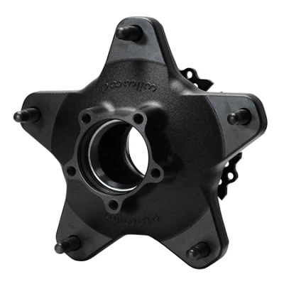 Wheel Hub, Rear, Starlite 55-XD, Wide 5, 5-Bolt Drive, Dynamic Adapter Mount, Aluminum, Black E Coat, Each - WIL270-12111C