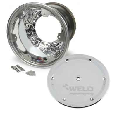 Wheel, Wide 5 XL, 15 x 14 in, 5.000 in BS, Wide 5, Inner Beadlock, Cover Included, Aluminum - WEL559-5465-6
