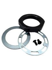 Spindle Lock Nut Kit, Washers, Bolts, Lock Nut, 1 Ton Bearing, Aluminum, Kit