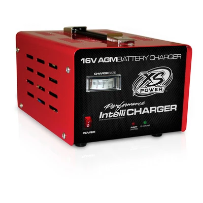 Battery Charger, AGM IntelliCharger, AGM, 16V, 20 amps, Analog Indicator Lights, 3 Step Charging Program, Each. - XS-1004