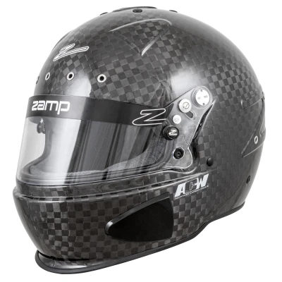Zamp RZ-88C Gloss FIA 8860-2018 without ABP Advanced Carbon Super Helmet Closed Cockpit X-Small - ZAM-H88602CB3XS